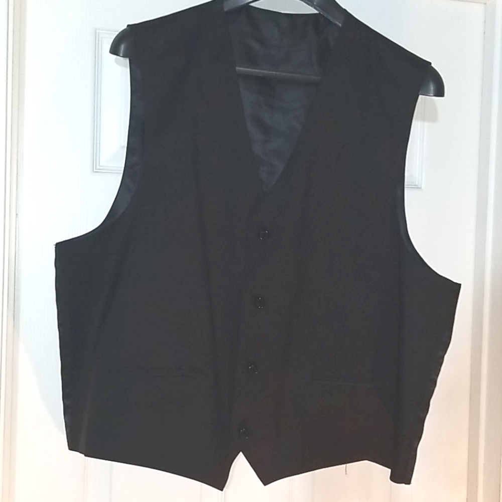 Midtown man formal  wear black vest